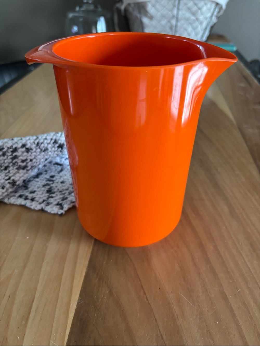 Orange Pouring Jug